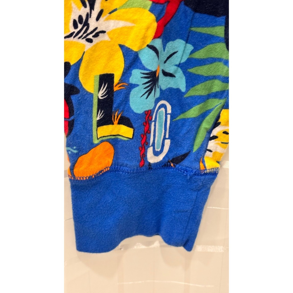 Polo Ralph Lauren Mens Floral Tropical Sleepwear Joggers Blue PK79RL Medium - Picture 5 of 7